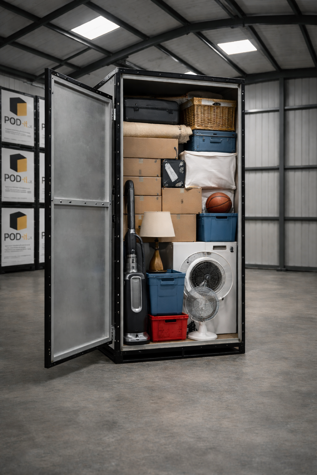 Medium POD 1m (L) x 1m (W) x 2m (H)