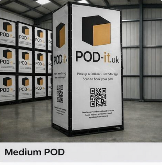 Medium POD  1m (L) x 1m (W) x 2m (H)