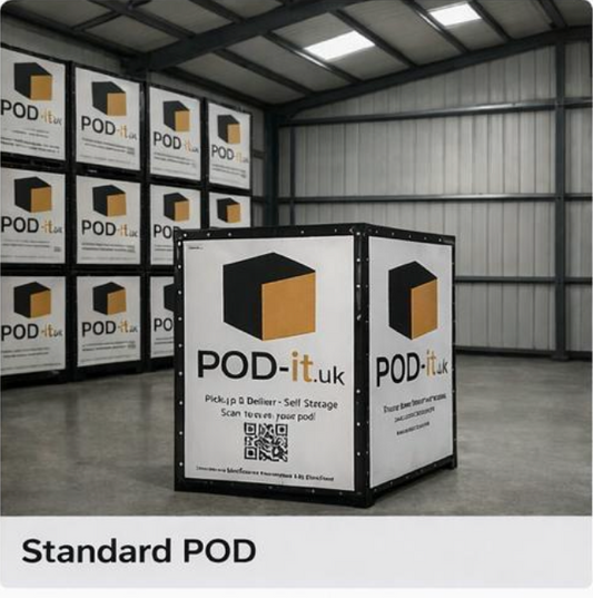 Standard POD 1m (L) x 1m (W) x 1m (H)